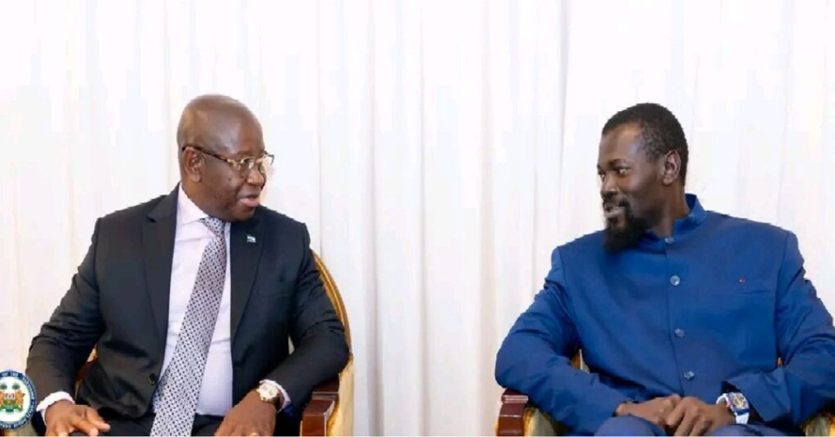 President Bio Invites Guinea’s Doumbouya to Lungi Investment Summit During UNGA 18 Talks
