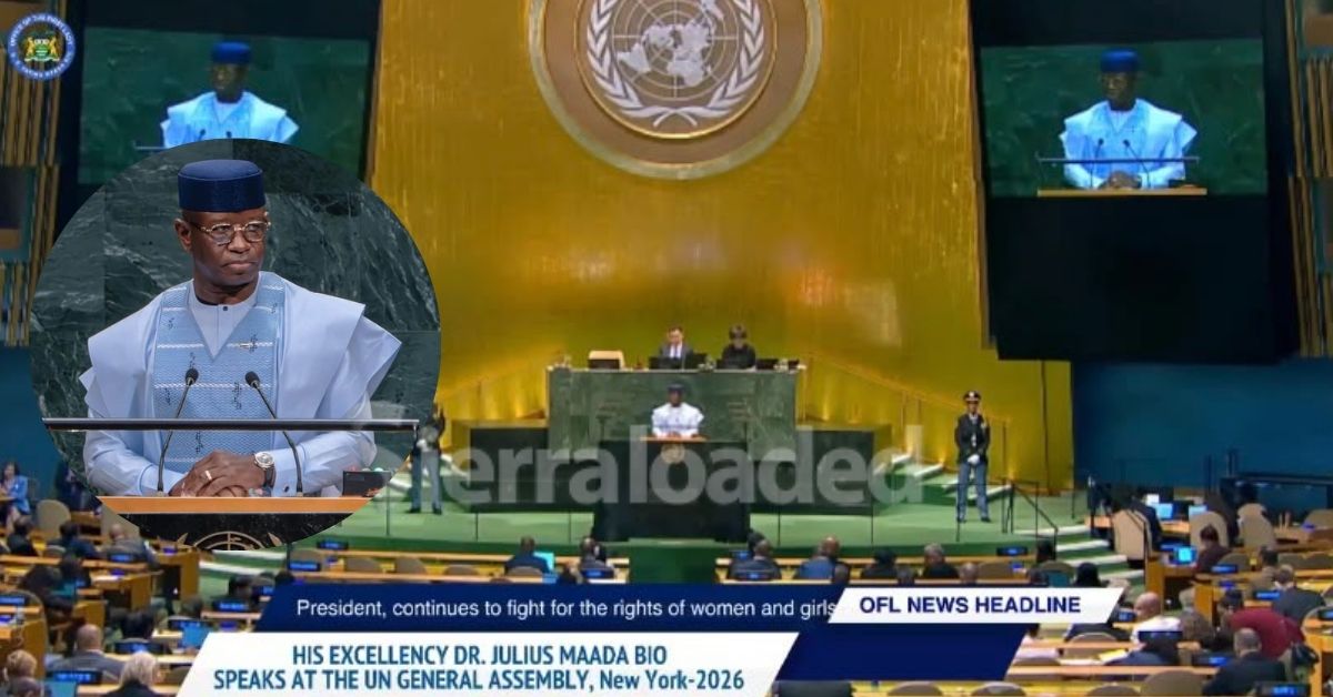 President Bio Challenges World Leaders to Rethink Global Priorities at UN General Assembly