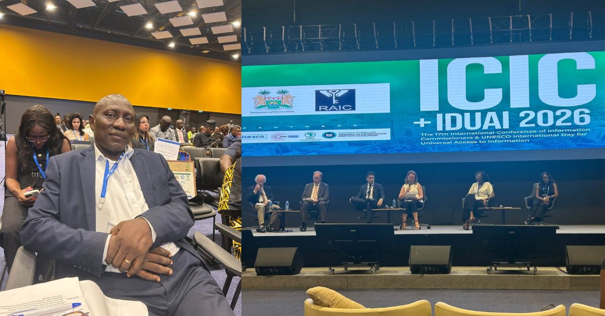 NaCCED Chairman Attends Global Information Access Conference in Lungi as Sierra Leone Hosts ICIC–IDUAI for First Time