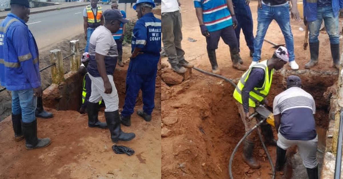 Guma Valley Shut Downs Water Supply to Parts of Freetown