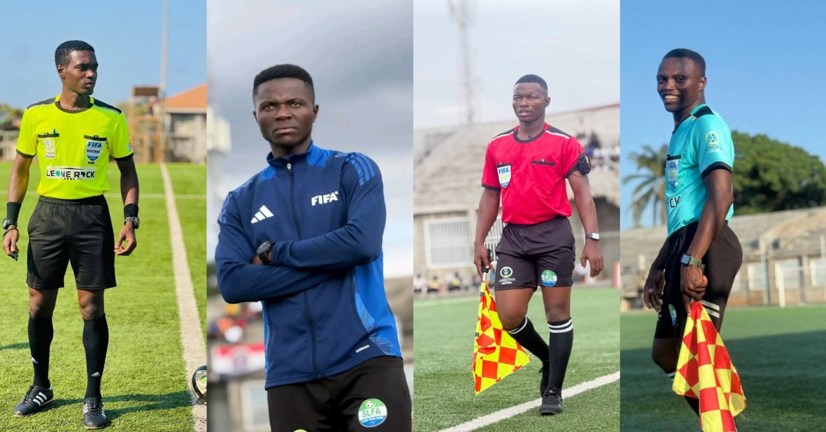 Four Sierra Leonean Officials Earn CAF Appointment for AFCON 2027 Qualifier