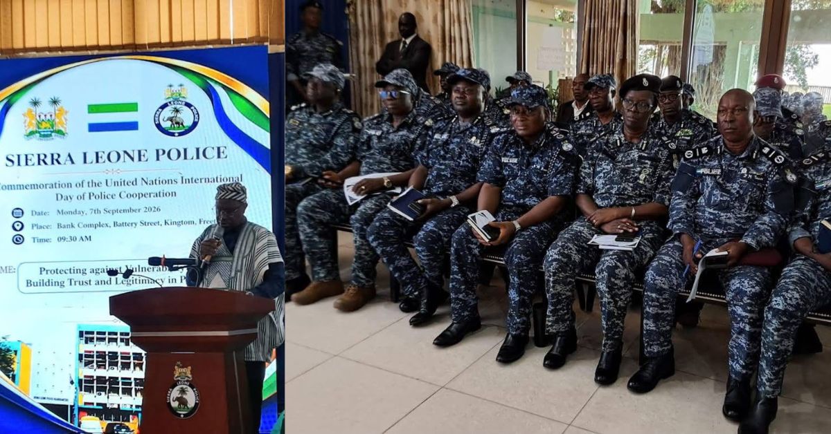 Sierra Leone Pushes Stronger Police Partnerships Amid Rising Security Challenges