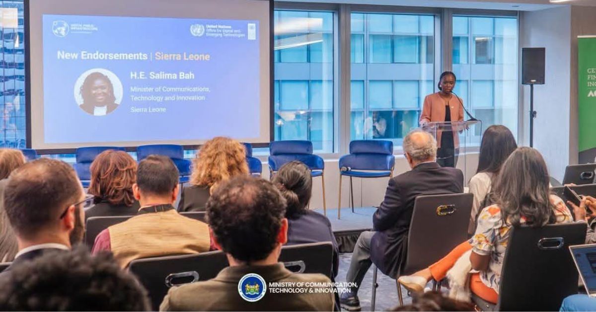 Communication Minister Salima Bah Urges Global Standards on Digital Public Infrastructure at UNGA81