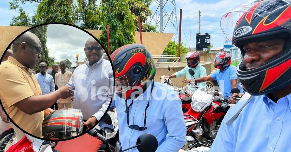 Sierra Leone Maritime Administration Equips Field Officers With 15 Motorbikes to Boost Operations