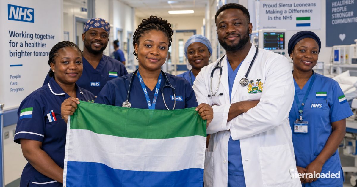Over 600 Sierra Leoneans Among Top 102 Nationalities Working in UK Health Sector
