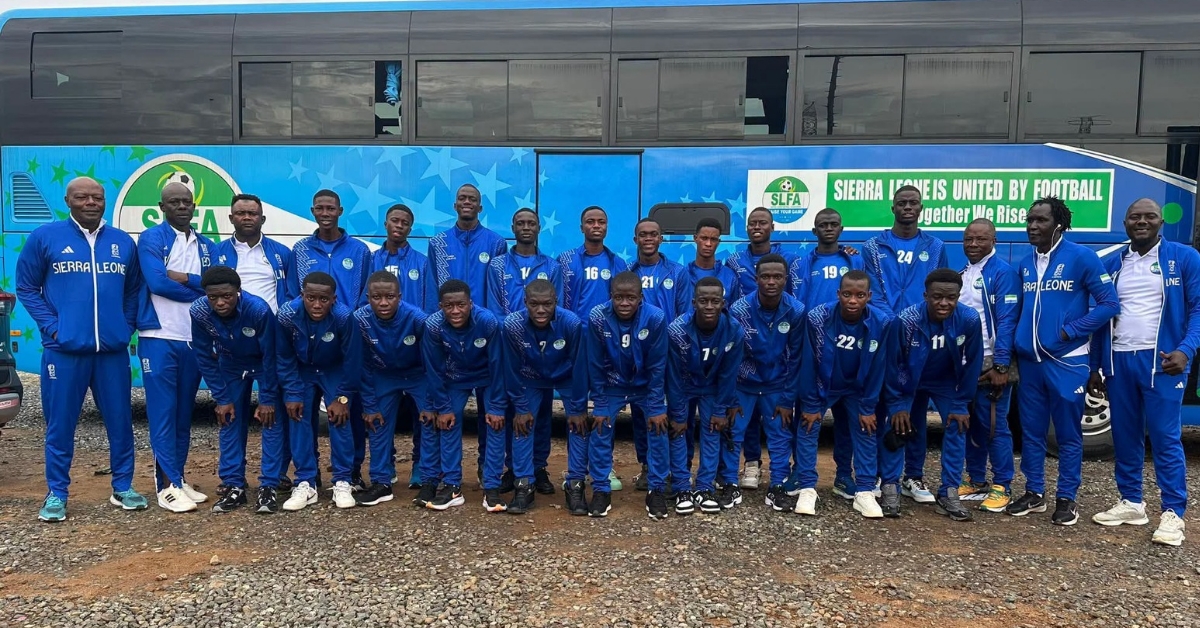 Sierra Leone U-17 Stars Depart for Senegal ahead of WAFU-A Qualifiers