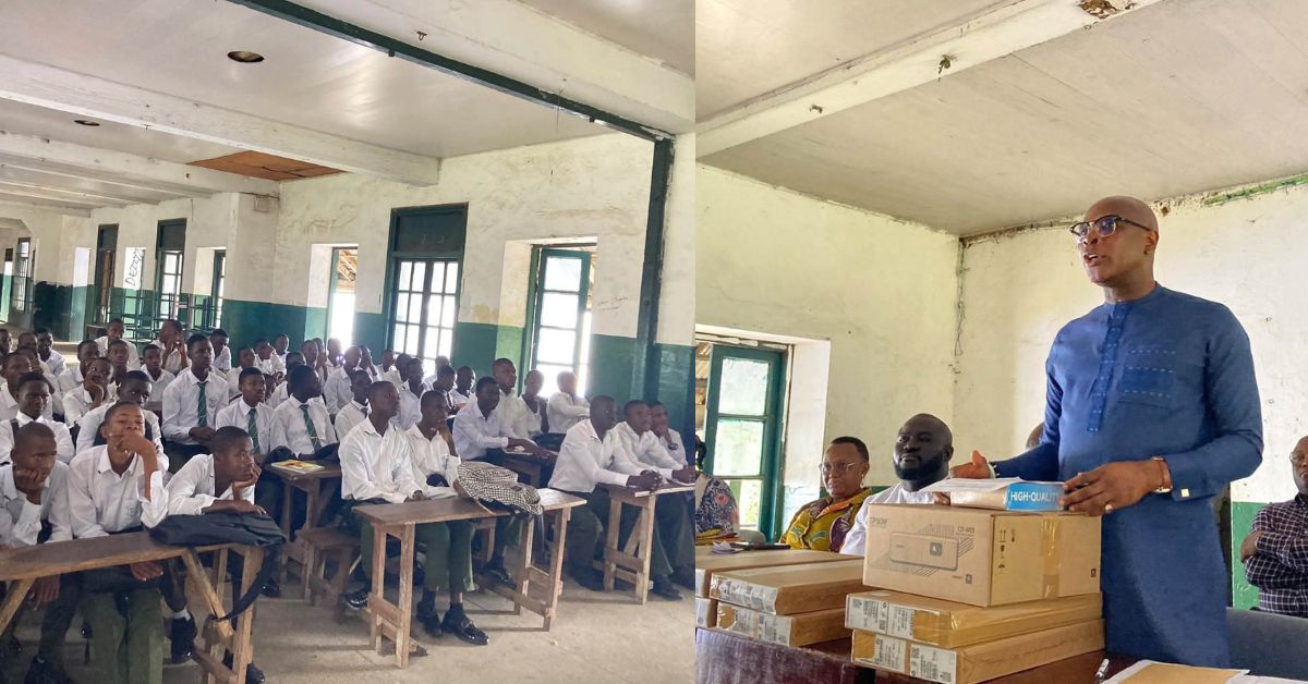 Prince of Wales School Receives New ICT Equipment for Digital Learning