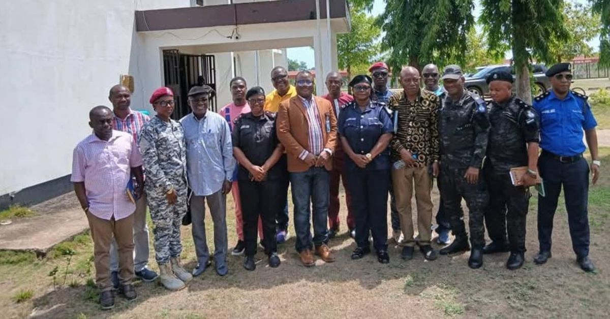 Northeast Police Engage EBKUST on Campus Security and Cooperation