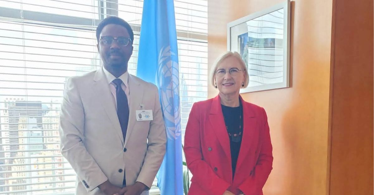 Minister Sannoh Seeks UN Support for Youth-Focused Peacebuilding Initiatives