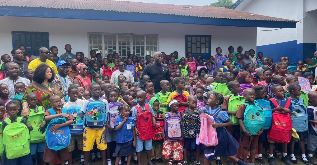 GEED Foundation Supports 300 Vulnerable Children With School Supplies