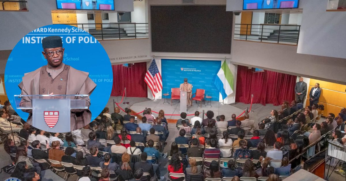 President Bio at Harvard University Calls for Jobs, Skills and Industrial Growth in Africa