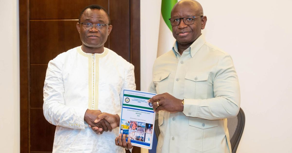 President Bio Receives NaMEA’s 2025 Annual Monitoring and Evaluation Report