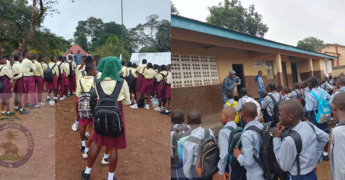 Koindu Police Lead School Sensitisation on Mob Justice