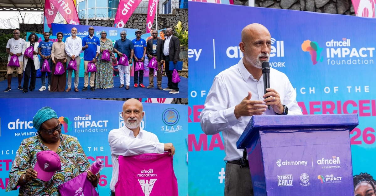 Africell Launches Fifth Freetown Marathon with Historic 42.2km Race