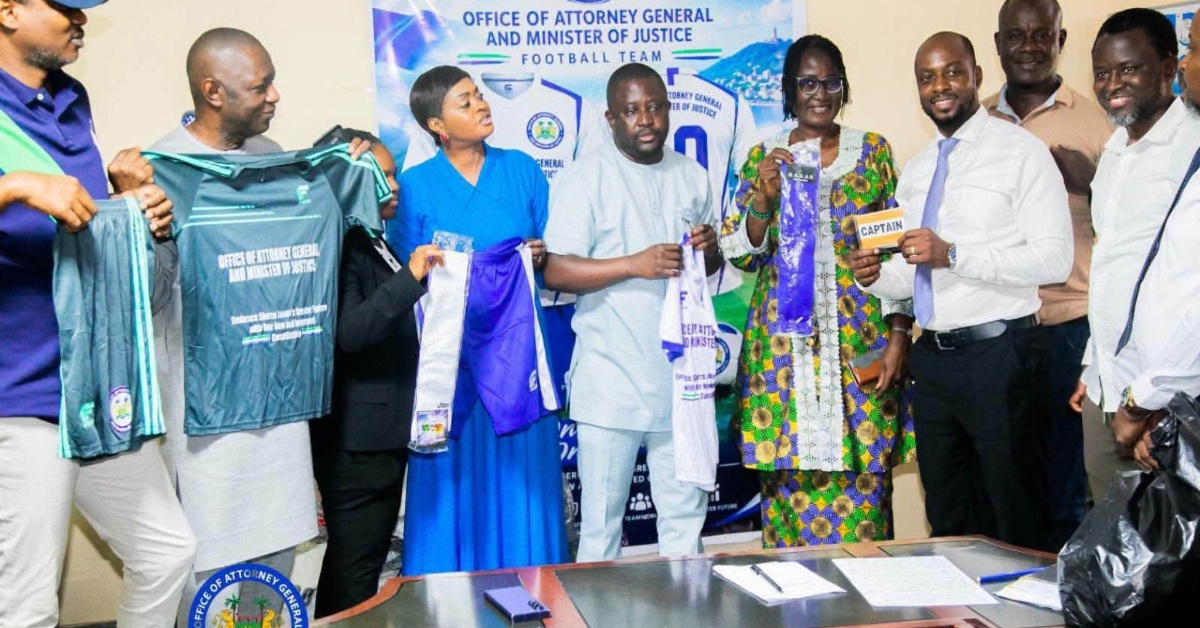 Attorney-General’s Office Unveils Team Jersey Ahead of Inter-MDA League
