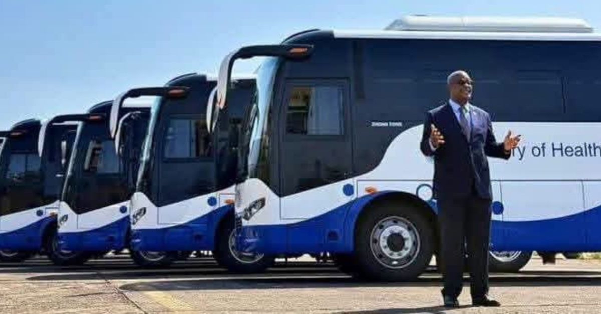 Connaught Hospital Staff Applaud Health Minister Demby Over Free Transportation Buses