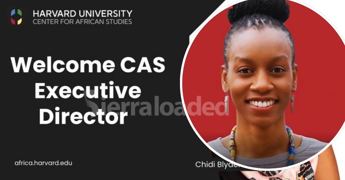 U.S.-Based Sierra Leonean Chidi Blyden Named Harvard Center for African Studies Executive Director