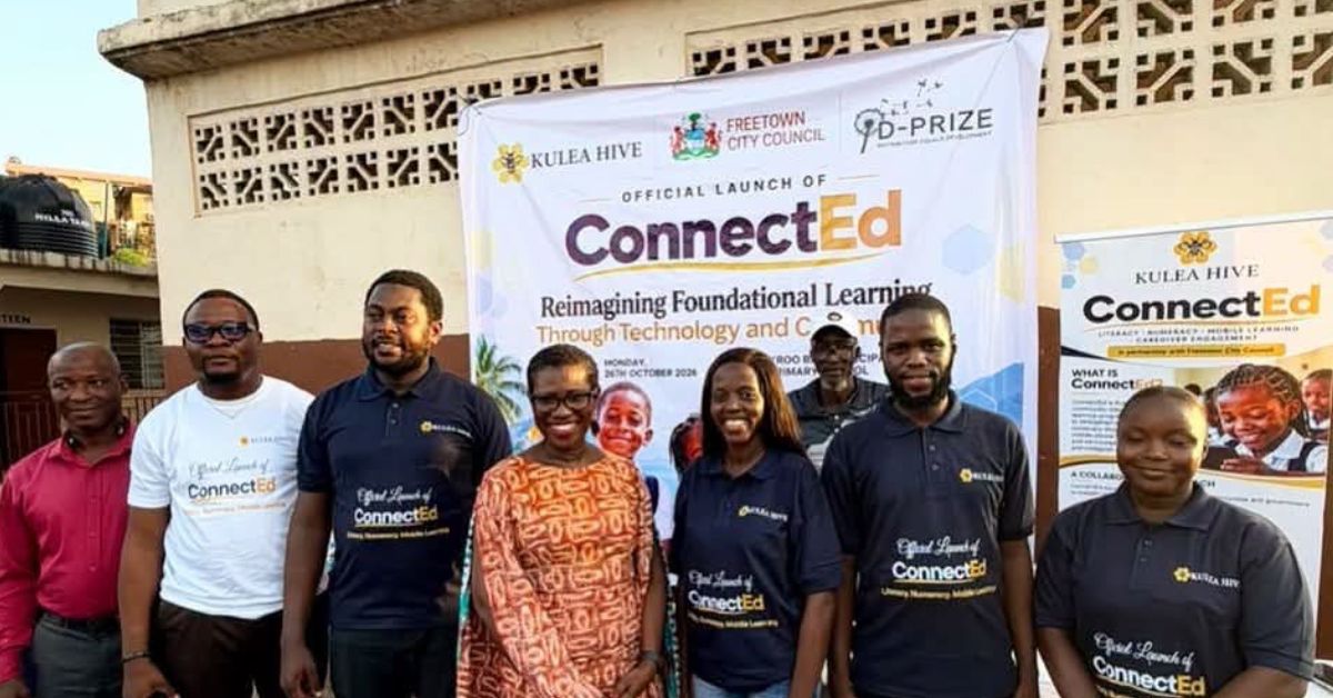 Mayor Aki-Sawyerr Launches ConnectEd Foundational Learning Initiative in Freetown