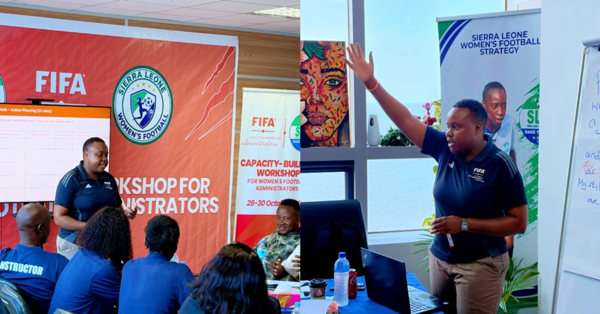 SLFA, FIFA Train Over 30 Women’s Football Administrators