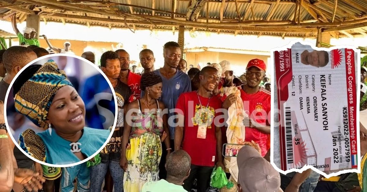 APC Supporters Cross Over to SLPP at Ebema Movement Launch in Kenema District
