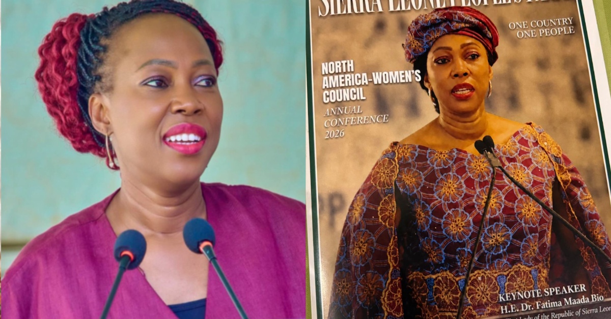 First Lady Fatima Bio Appreciates SLPP North America Women’s Council