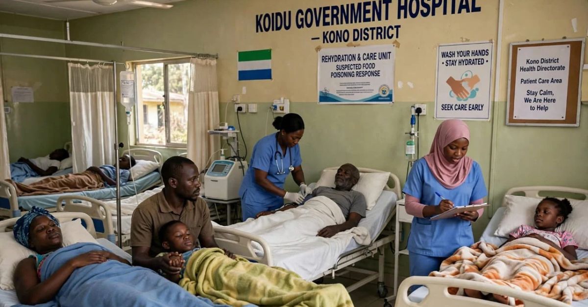 29 People, Including 17 Children, Affected in Suspected Food Poisoning in Kono
