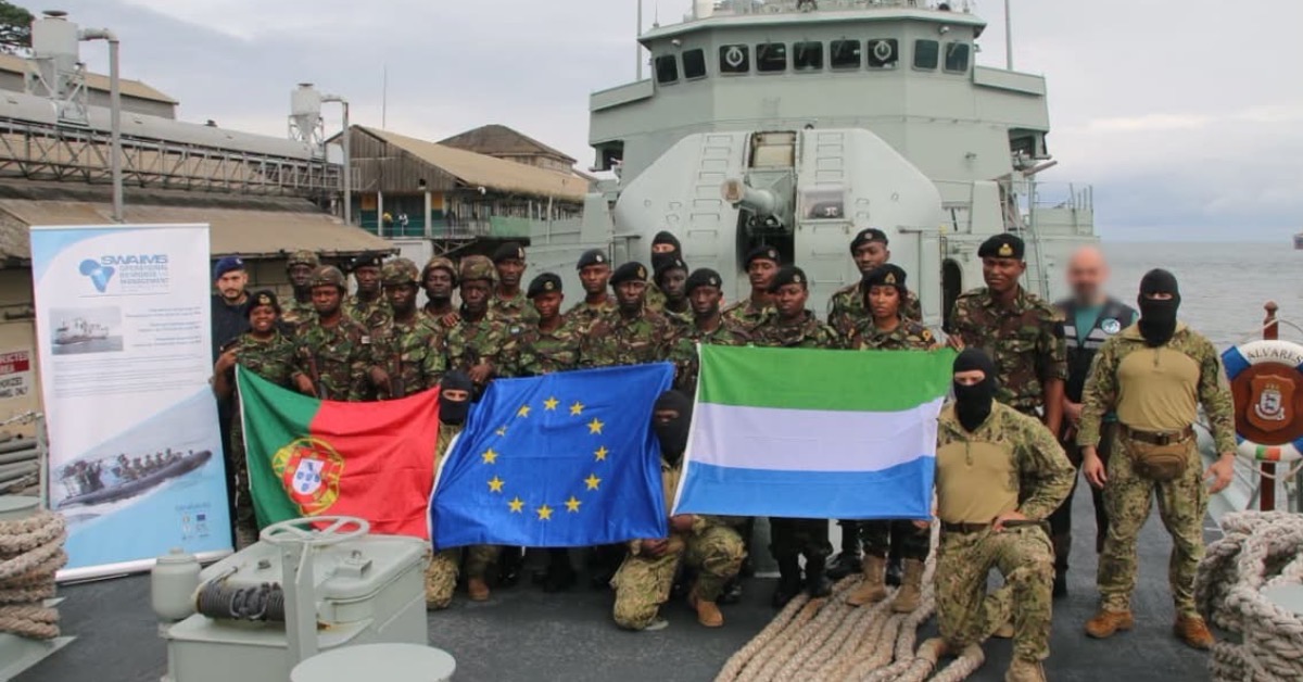 Sierra Leone Navy Strengthens Maritime Security Capacity With EU and Portuguese Support