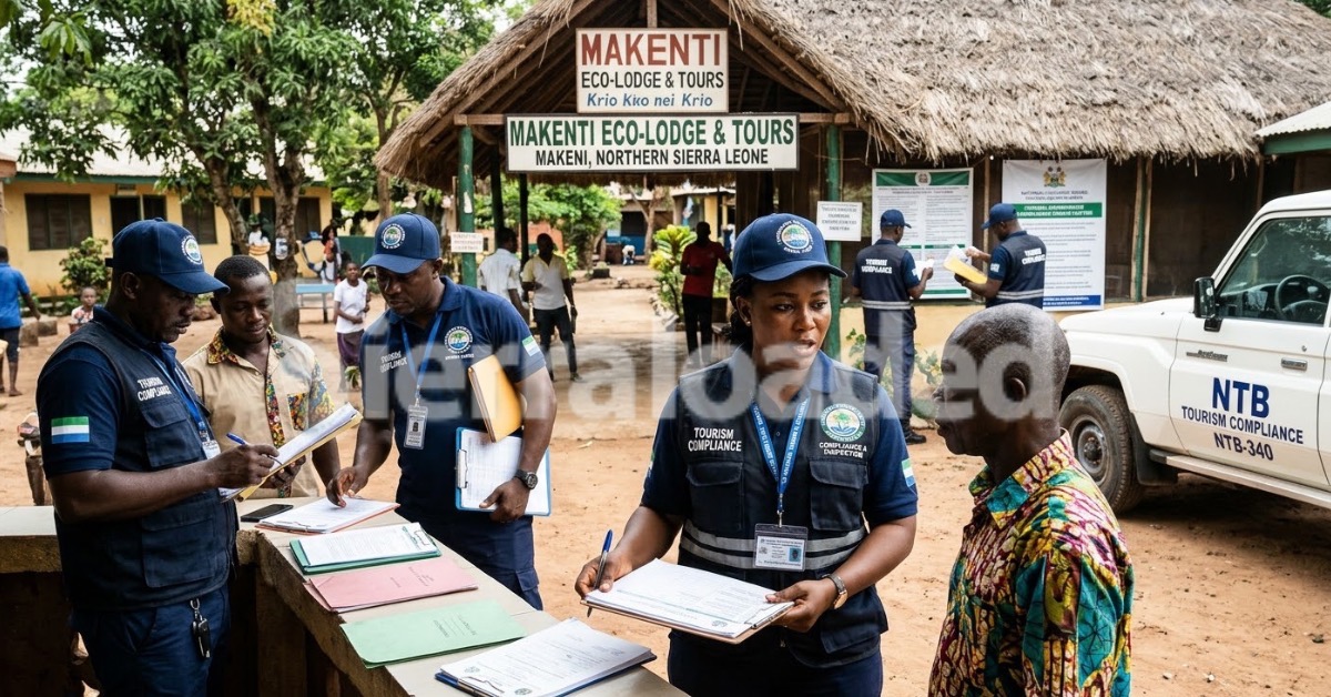 NTB Leads Major Tourism Compliance Crackdown Across Northern Sierra Leone