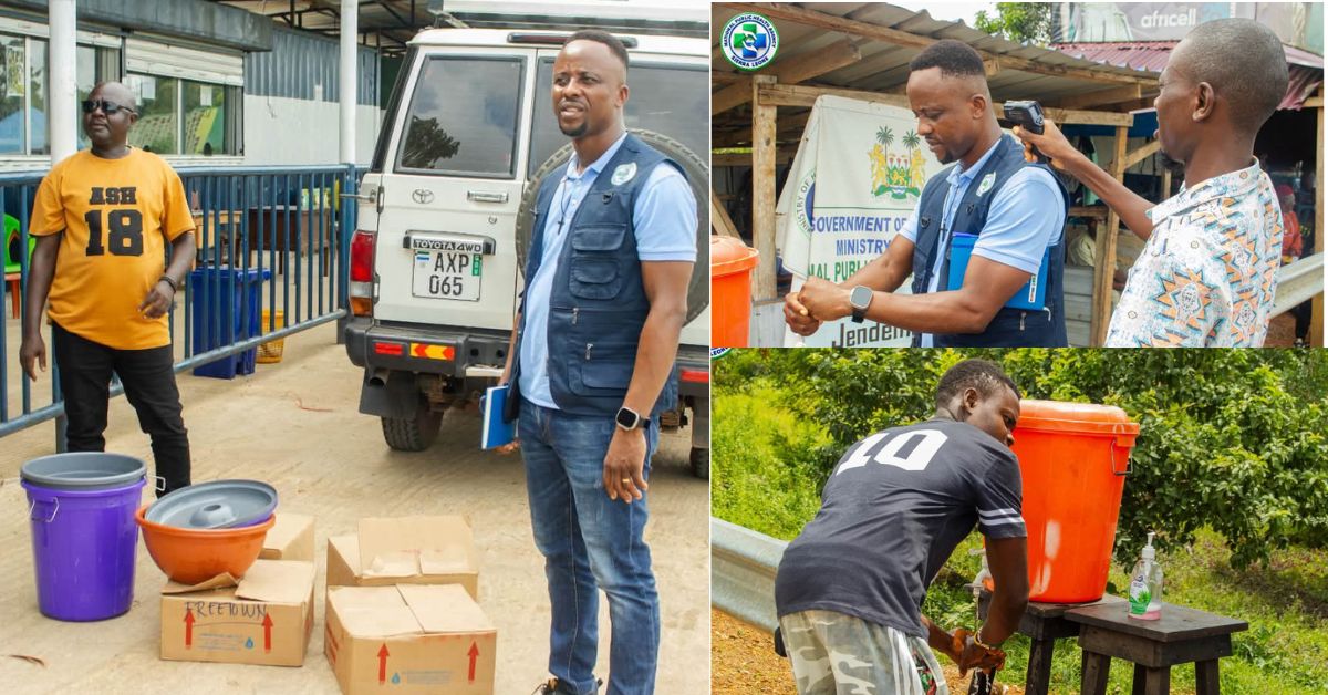NPHA Strengthens Ebola Preparedness at Jendema Border Crossing