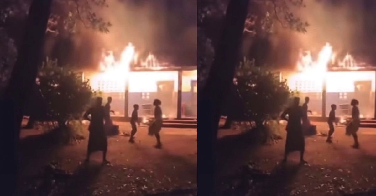Fire Destroys Kolenten Junior School in Kambia District