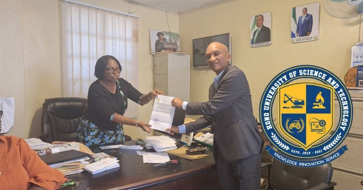 Kono University Receives Full Accreditation to Offer Nursing Programmes