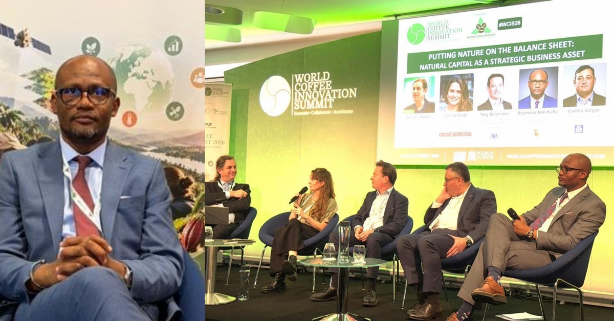 PMB Chairman Bob-Katta Pushes for Natural Capital to Be Valued at London Coffee Summit