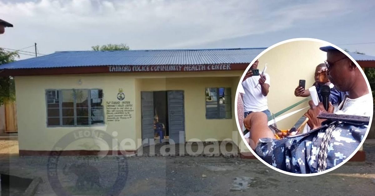Police Open New Clinic to Improve Healthcare for Personnel in Kono