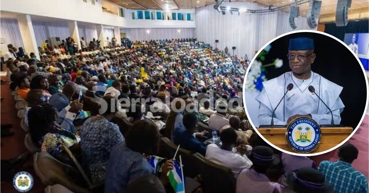 President Bio Unveils Six-Point Peace and Unity Agenda at National Conference in Freetown