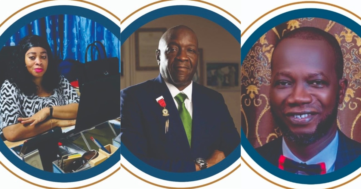 Rokel Commercial Bank MD Gilpin, Two Senior Staff Receive 100 Most Impactful Leaders Awards