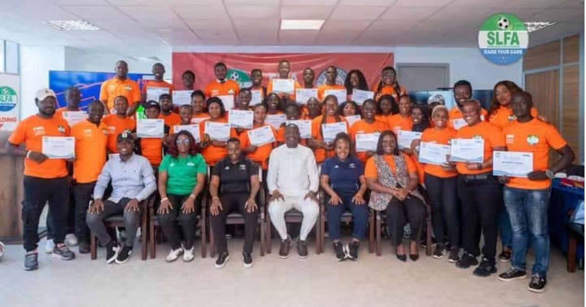 SLFA, FIFA Complete Training for 35 Women’s Football Administrators