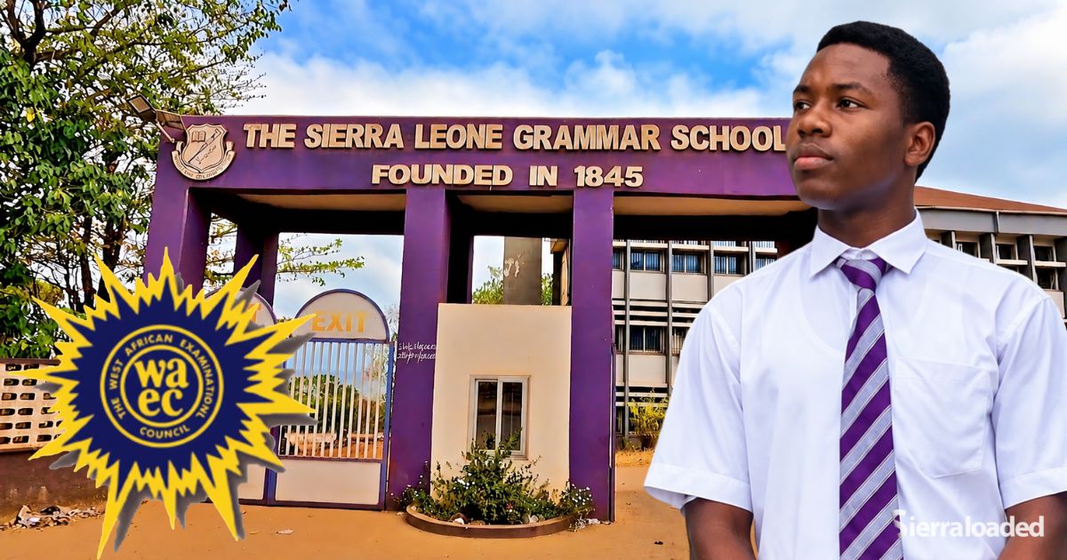 Sierra Leone Grammar School Student Alfred Farwell Thorpe Emerges Best Candidate in 2026 WASSCE