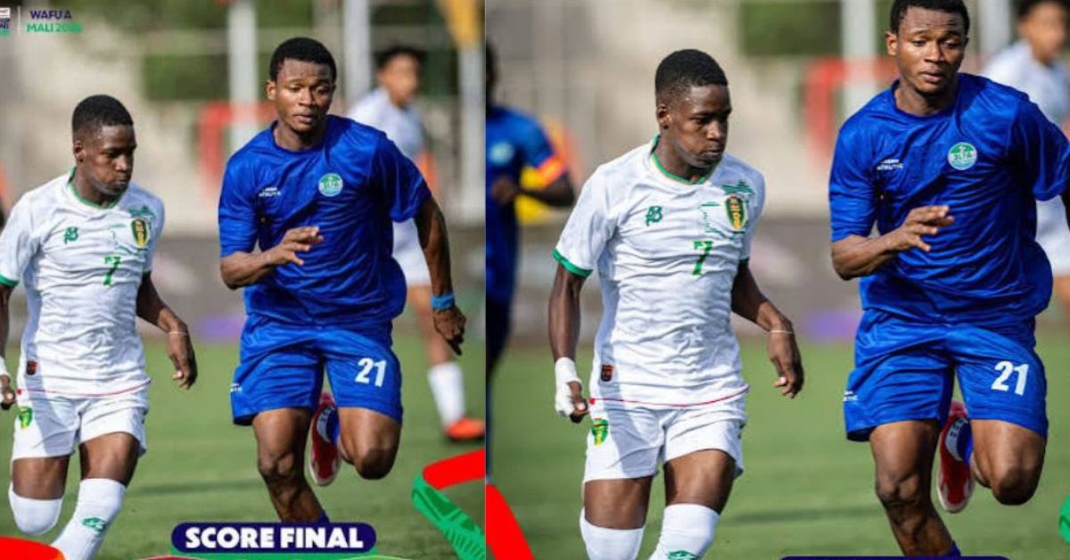 Sierra Leone U-20 Hold Mauritania to 2-2 Draw After Late Fightback