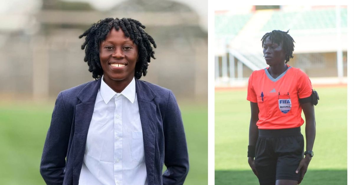 Aminata Fullah Makes History as Sierra Leone’s First Female Referee in Men’s U-20 AFCON Qualifier