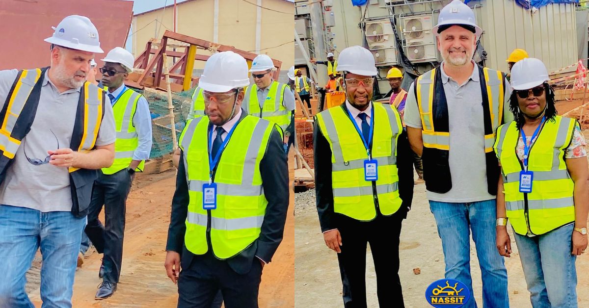 NASSIT Director General Gets Update on 108.4MW NANT Power Project