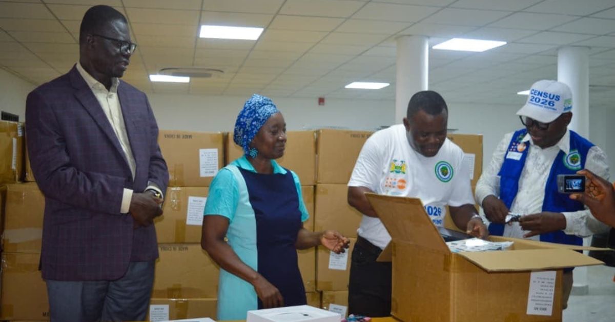 Stats SL Receives 25,000 Tablets, Accessories to Power December 2026 Census