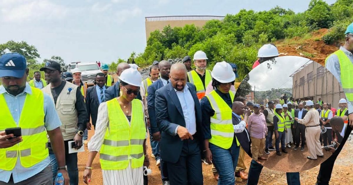 VP Juldeh Jalloh Inspects Multi-Million-Dollar Infrastructure Projects at MMTU