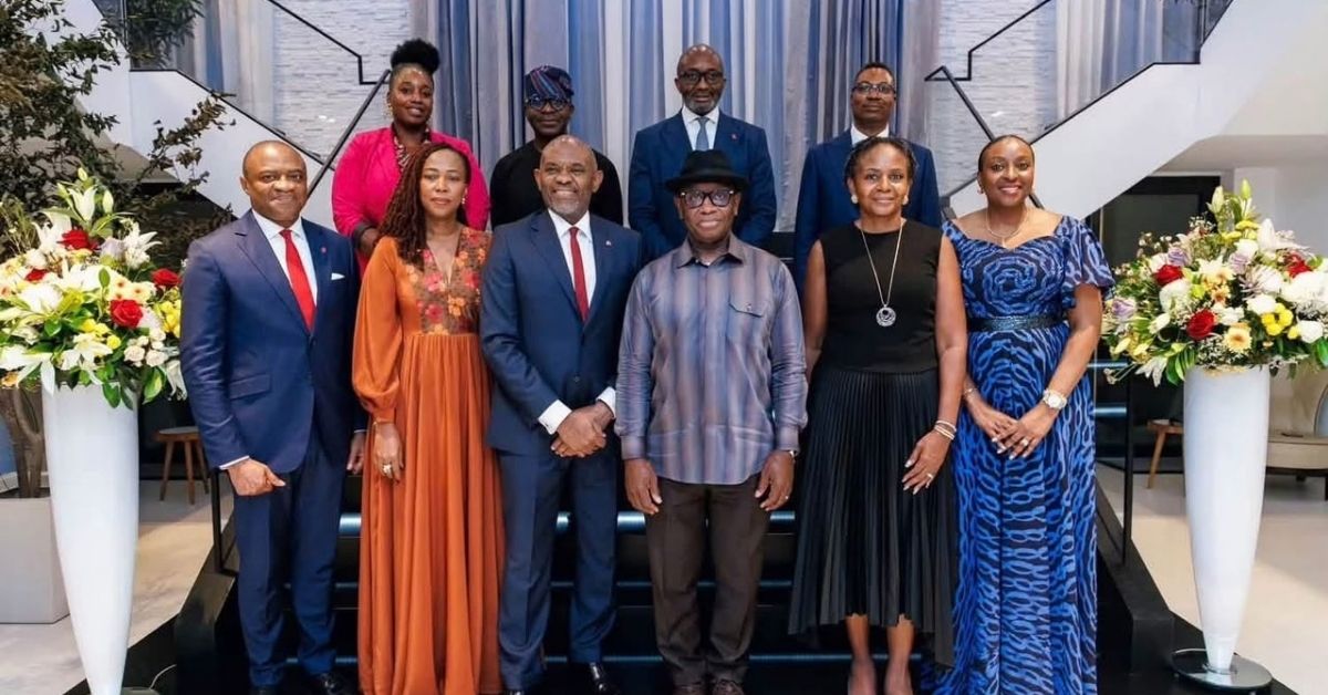 Tony Elumelu Hosts President Bio and First Lady in Lagos