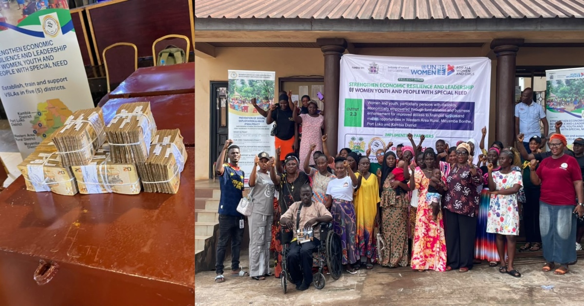 WAADO Trains Women in Village Savings Scheme, Provides NLe10,000 to Each of Seven Western Rural Communities