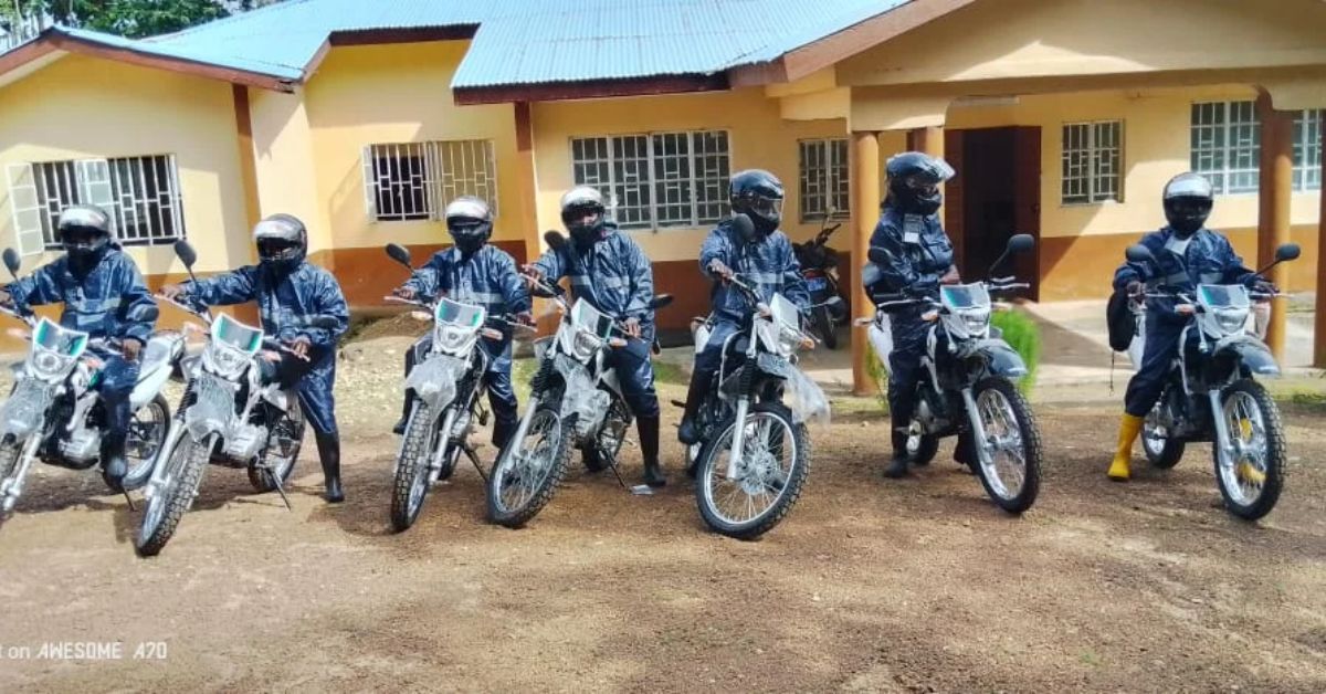WFP Boosts EU-Supported Agriculture Project in Pujehun with Seven Motorbikes
