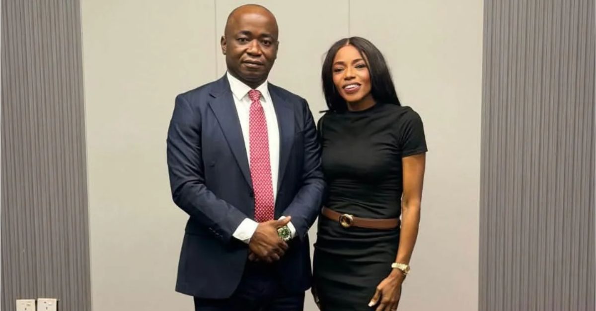 Babadi Kamara Engages Former SLFA President Isha Johansen, Discuss Football Development