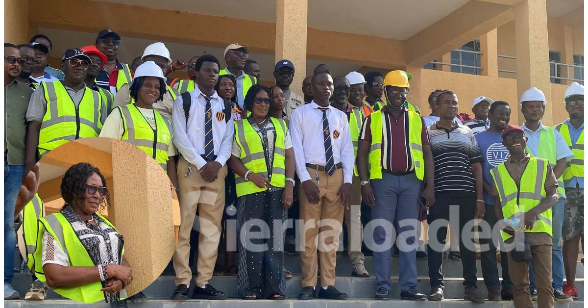 Deputy Education Minister Mamusu Inspects New Facilities at Bo School