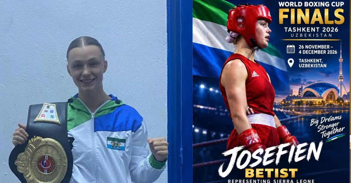 Josefien Betist to Make History as Sierra Leone’s First World Boxing Cup Finals Competitor
