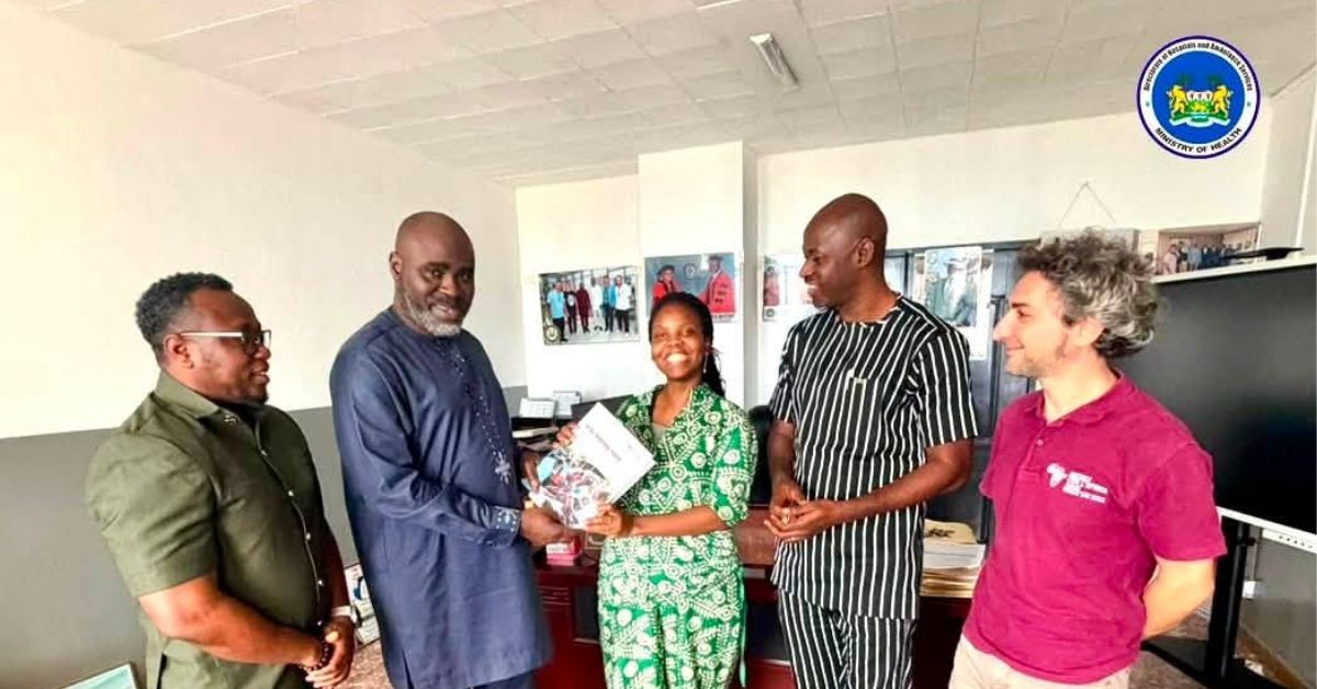 Ministry of Health Receives New CUAMM Country Director in Sierra Leone