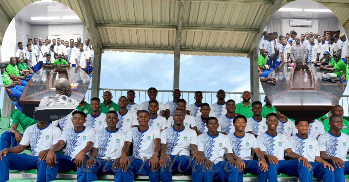 Sierra Leone U-20 Depart for Mali Targeting 2027 AFCON Qualification